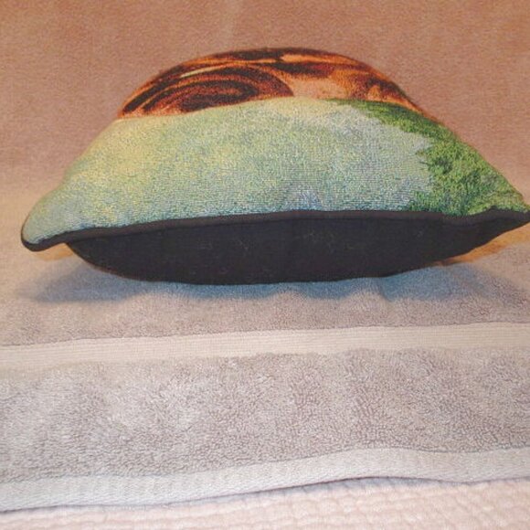 Linda Picken Dachshund Weiner Dog Tapestry Throw Pillow 3D Textured Sausage Pup - Picture 5 of 10